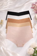 Conjunto de 5 piezas talle alto sin costuras, ropa interior