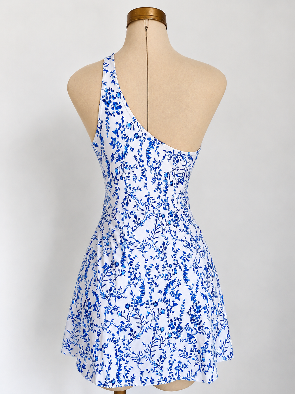 Traje de baño de 1 pieza con estampado blanco y azul - imagen 2
