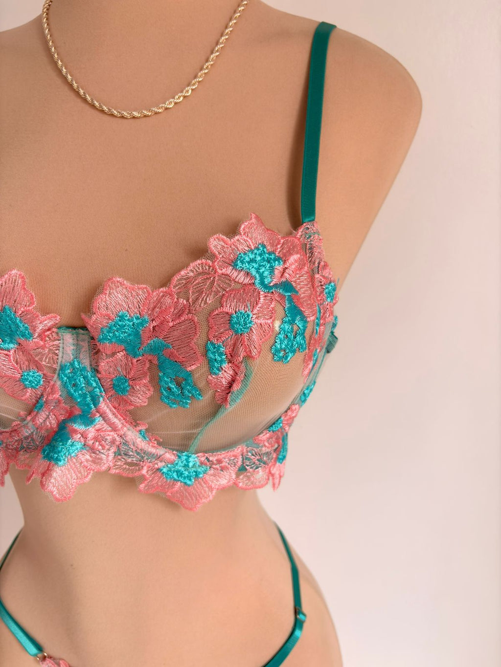 Conjunto de lencería multicolor - imagen 4