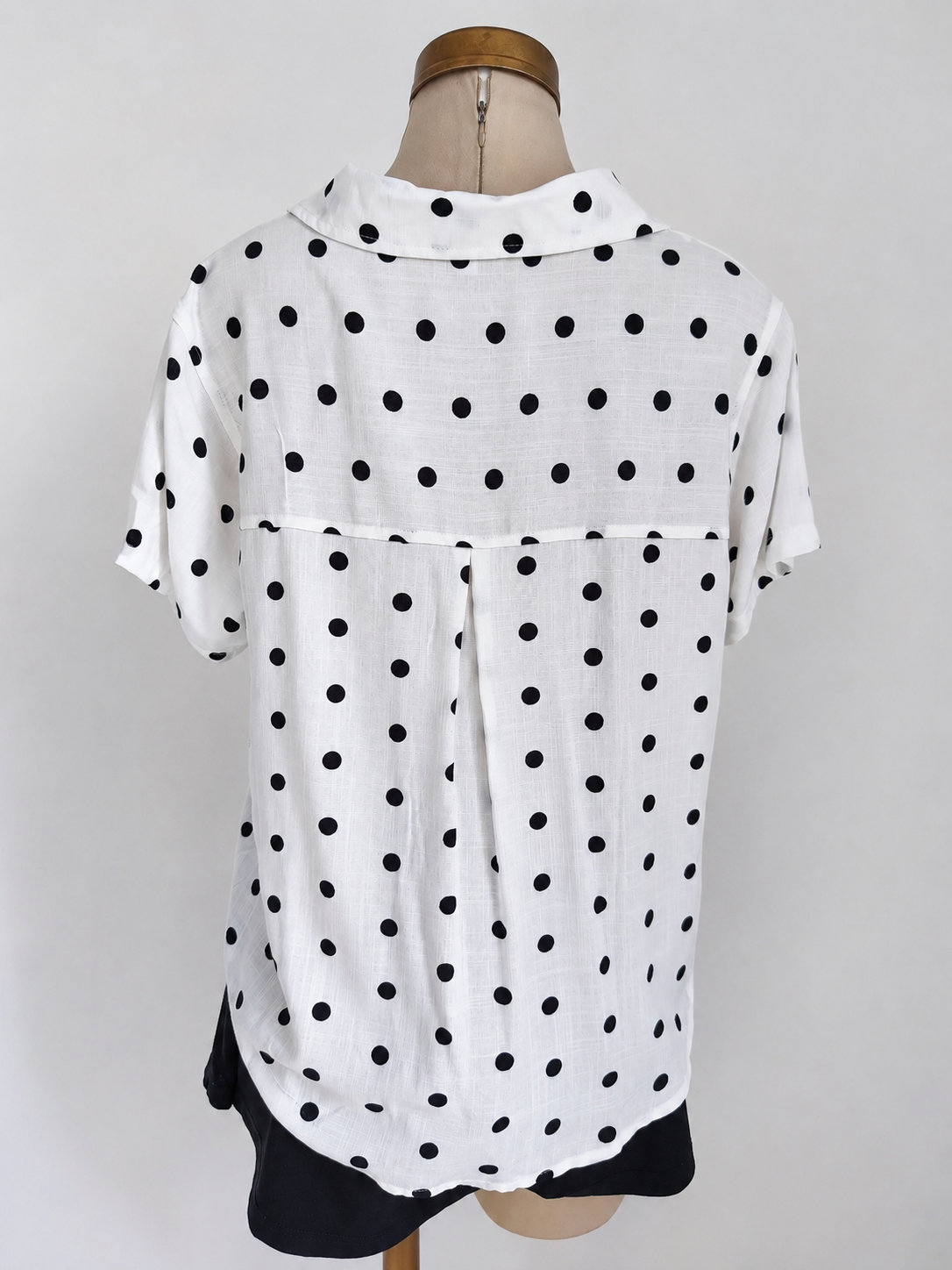Camisa de manga corta con lunares - imagen 2