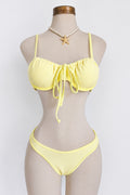 Conjunto de traje de baño liso