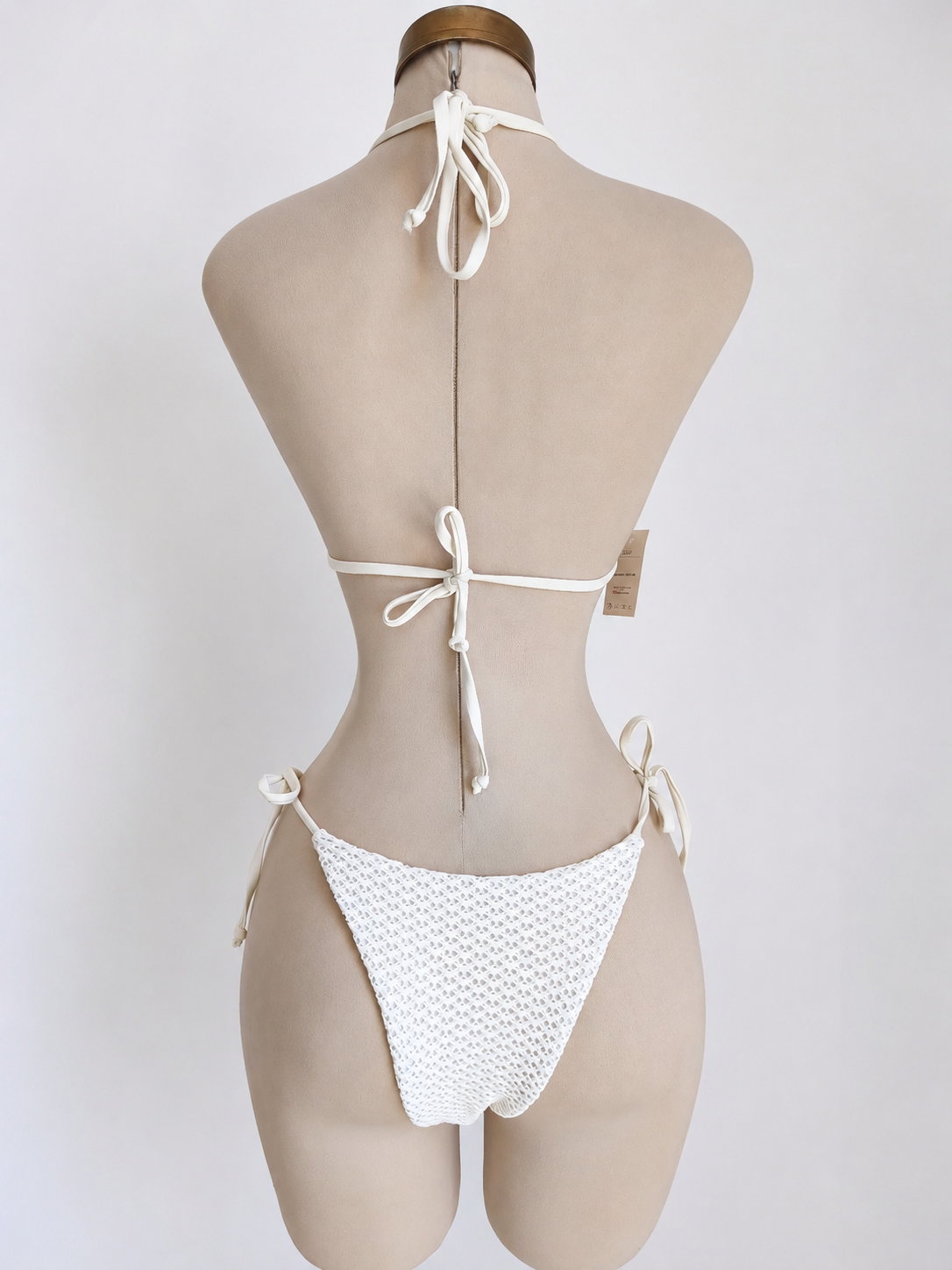 Conjunto de bikini PERLA DEL MAR con textura y cuentas - imagen 2