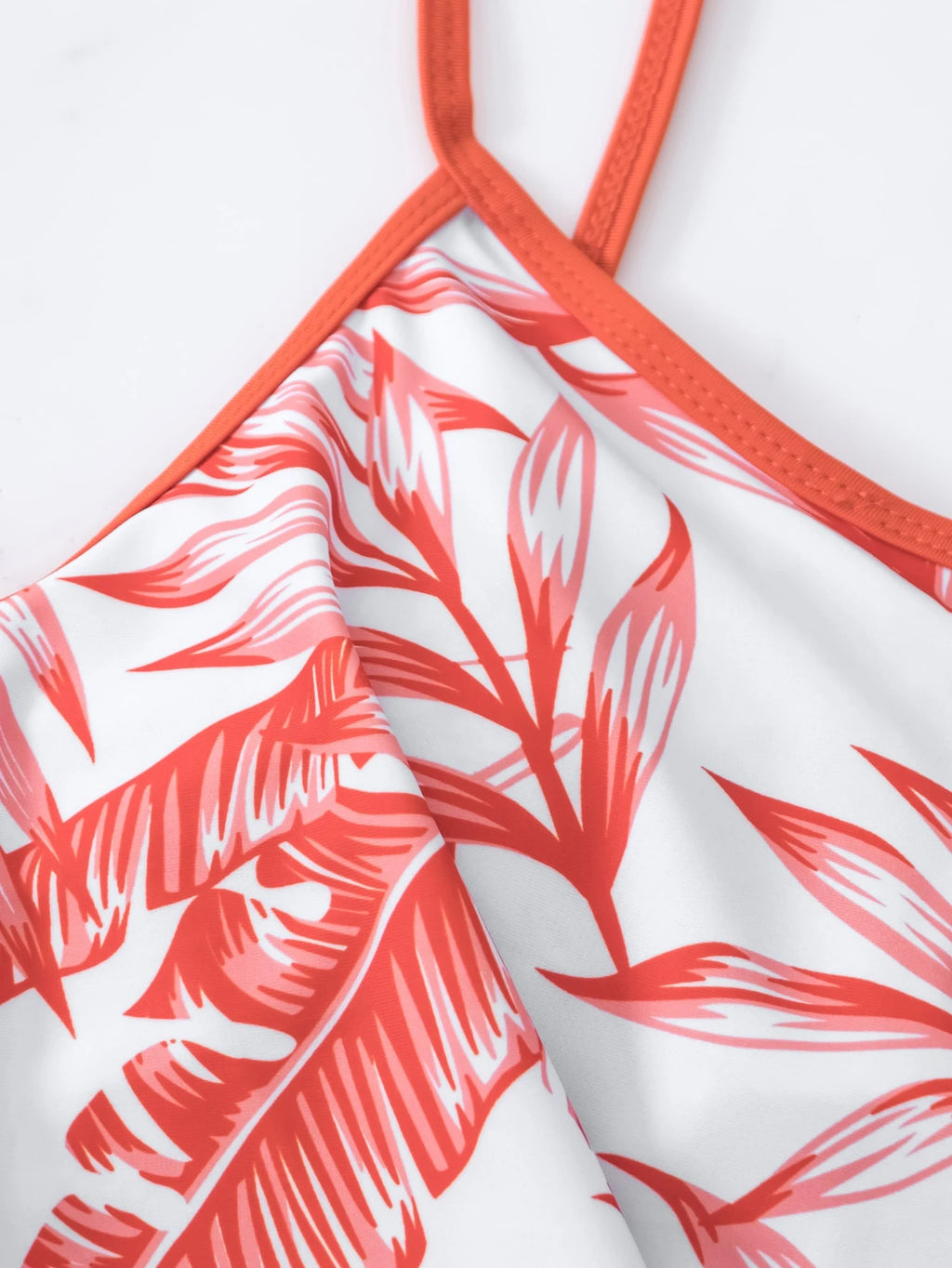 Conjunto de tankini de verano de playa con estampado tropical ale - imagen 4