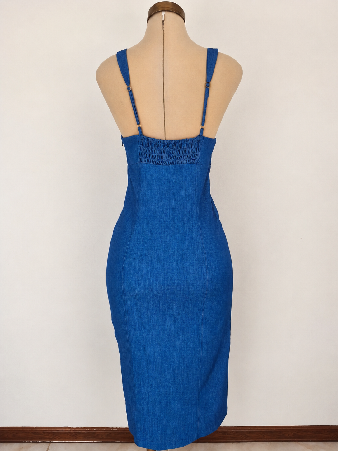 Vestido midi con botones delanteros - imagen 2