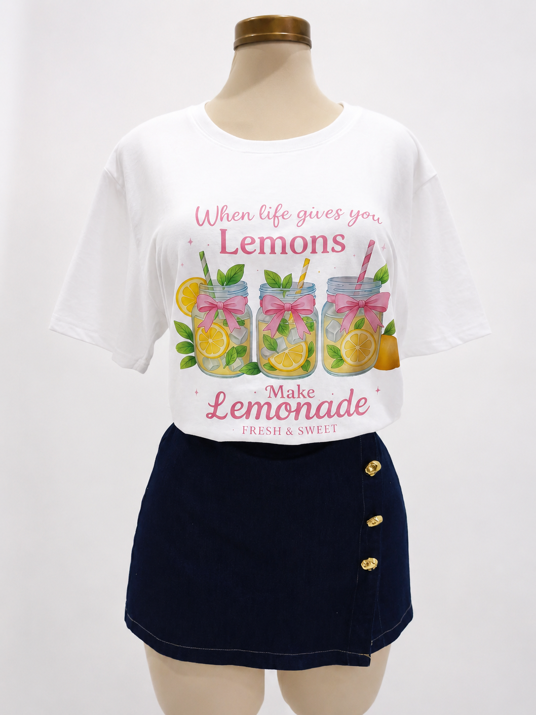 Camiseta Cuando la vida te da limones