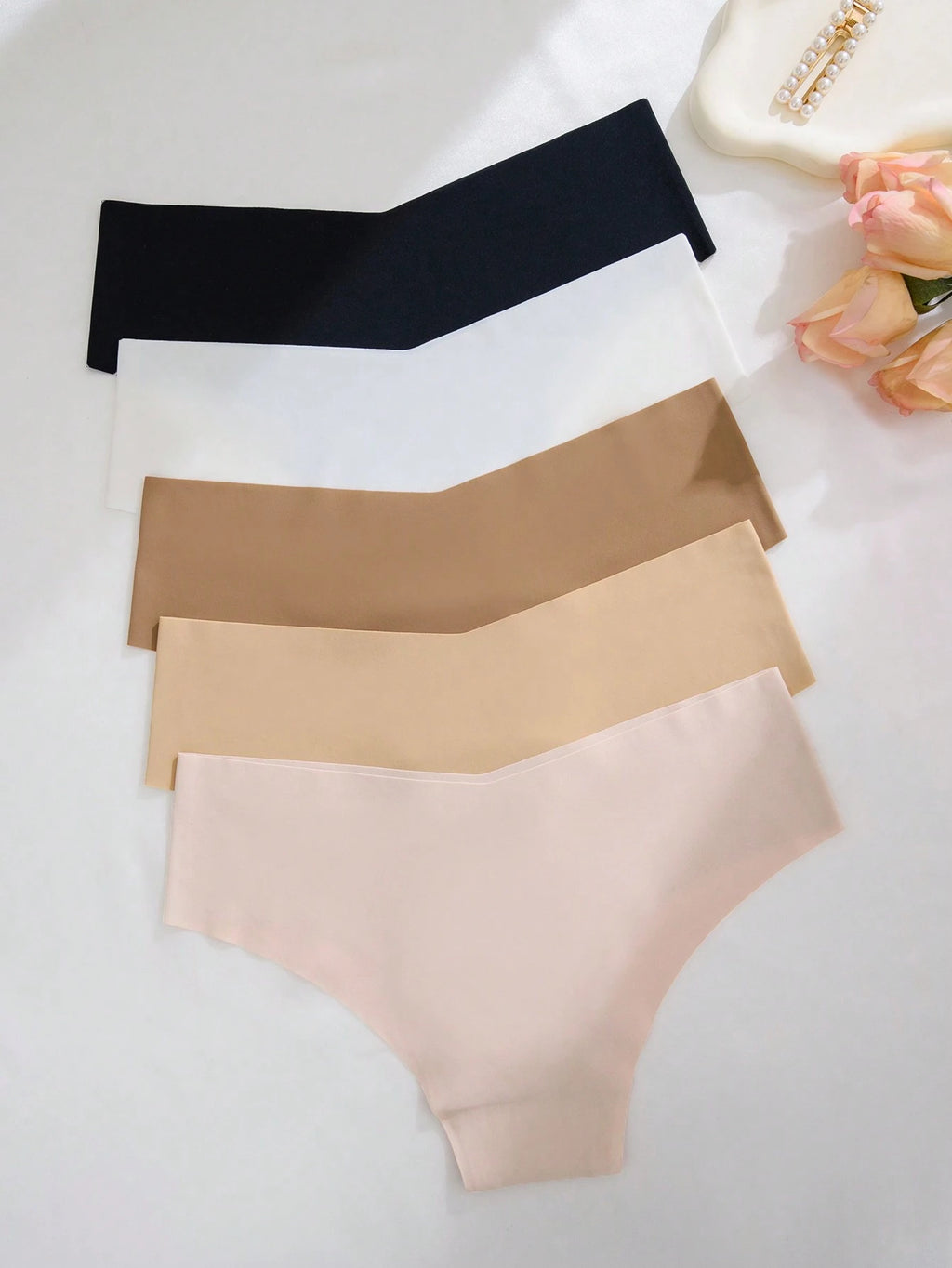 Conjunto de 5 piezas de ropa interior sin costuras, cómoda - imagen 2