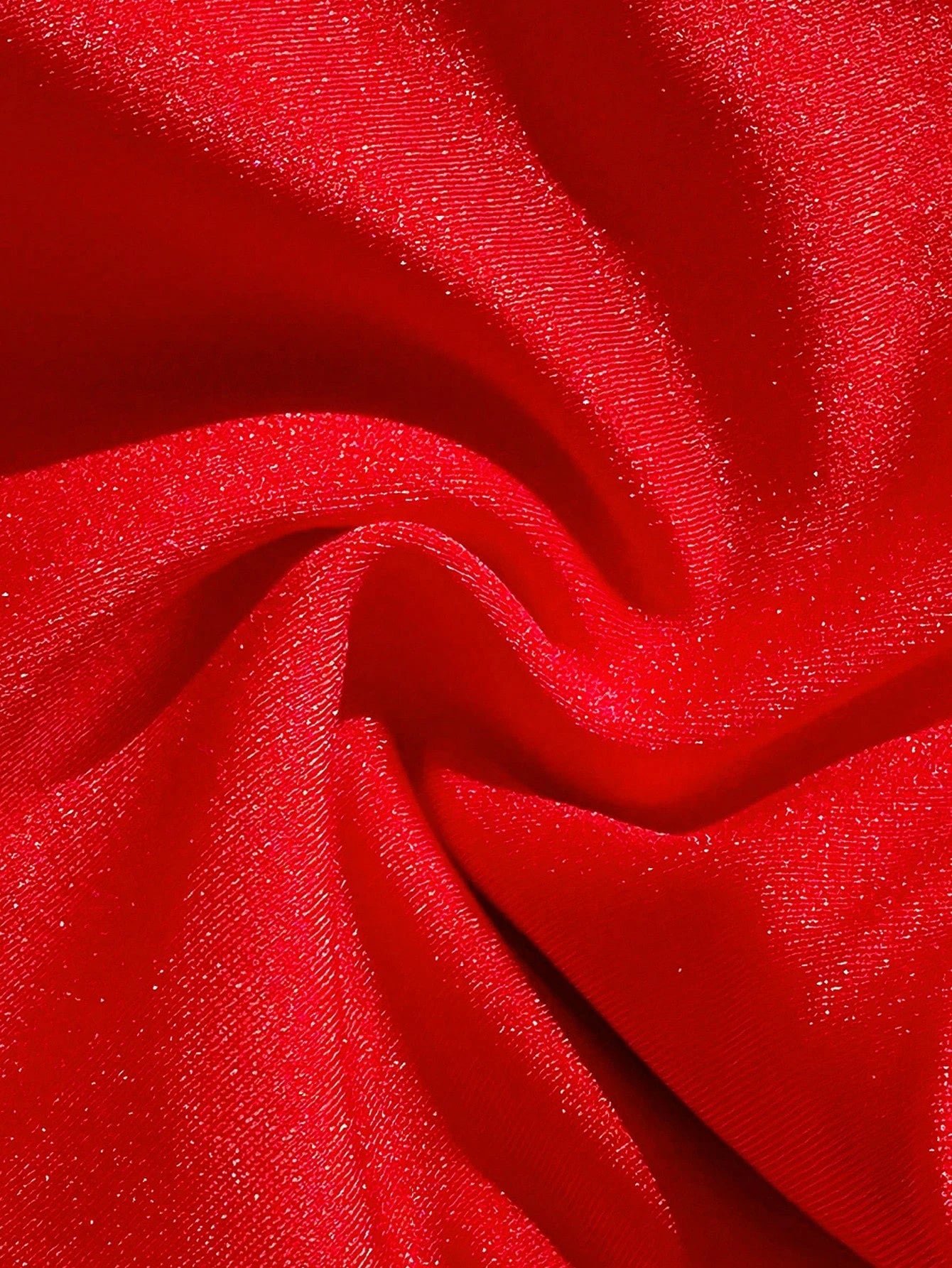 Conjunto de bikini de triángulo con tirantes gruesos rojos - imagen 6