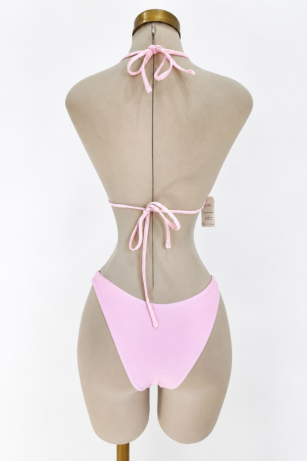 Conjunto de bikini FLORA de 2 piezas, tela brillante con decoración floral - imagen 2