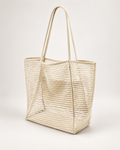 Bolsa de Playa de Malla Beige