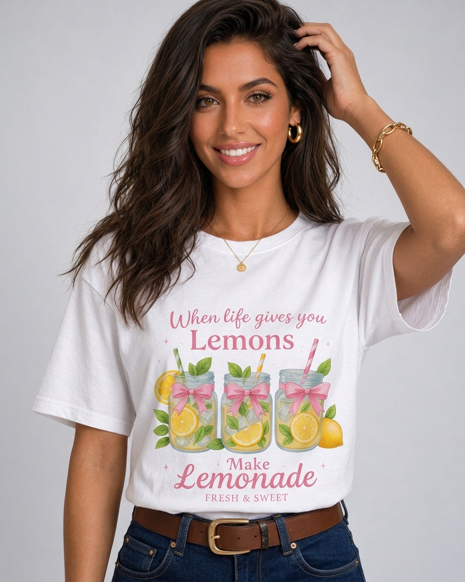 Camiseta Cuando la vida te da limones