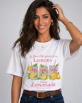 Camiseta Cuando la vida te da limones